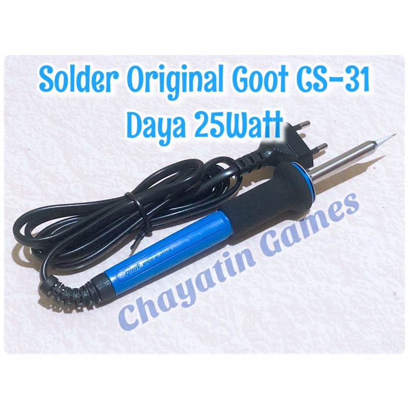 SOLDER ORIGINAL GOOT Type CS-31 / CS 31 / CS31 25 Watt