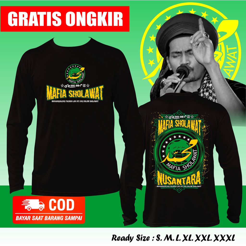 KAOS LENGAN PANJANG MAFIS NUSANTARA DISTRO