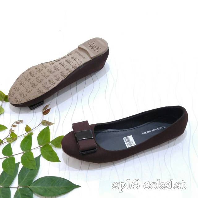 BORNEO  AP16 Sepatu Flatshoes Pita