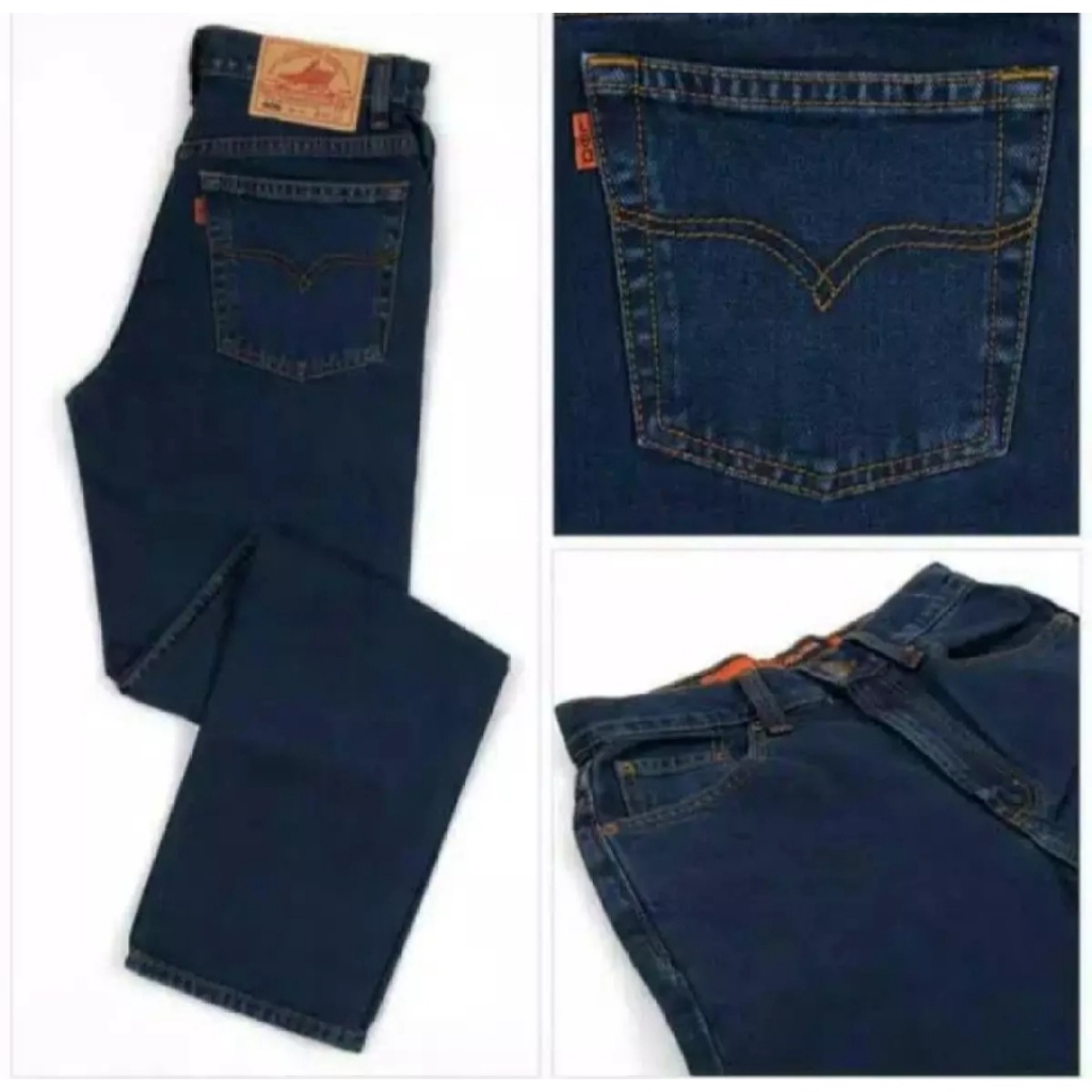 Celana Jeans Pria Original LEA 606 / celana jeans lea original pria / jeans pria standart