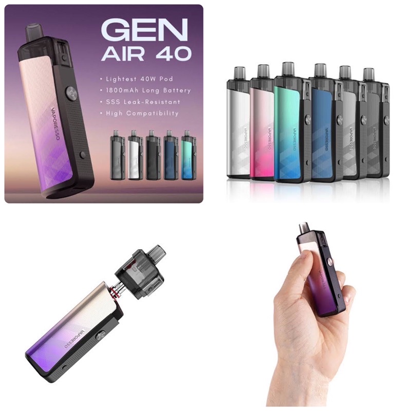 VAPORESSO GEN Air 40 Pod Kit 1800mAh