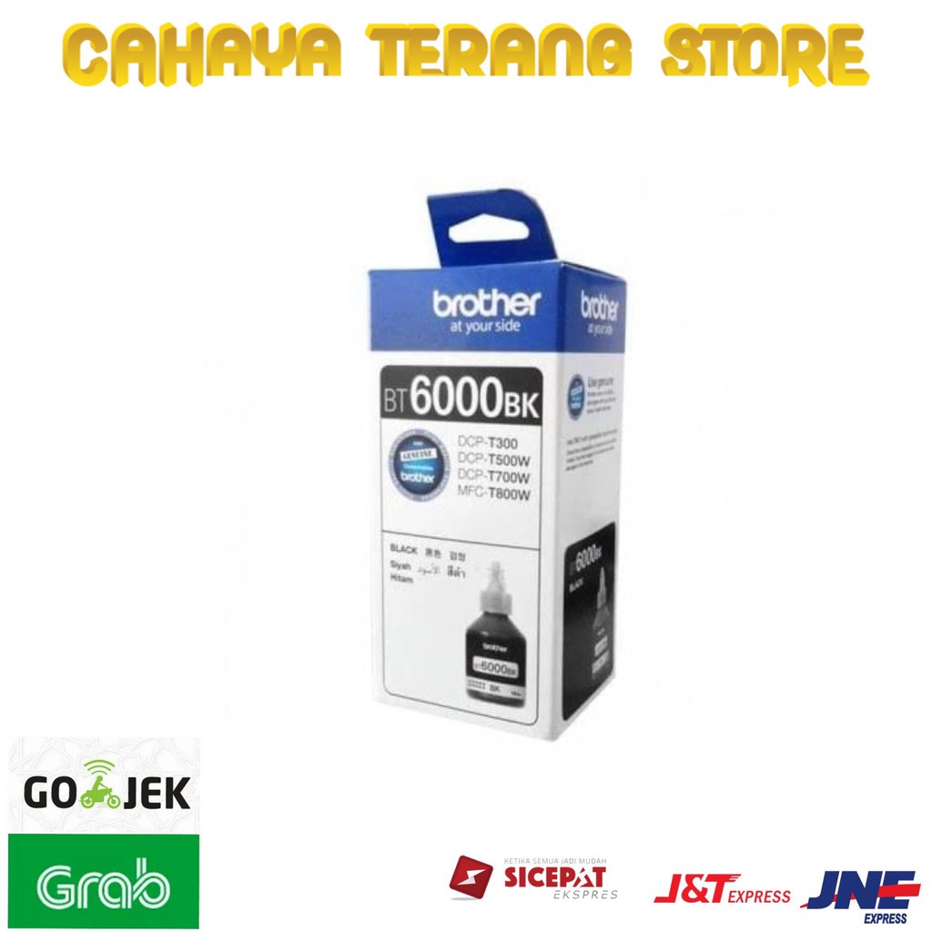 Tinta Brother BT6000 BK Original
