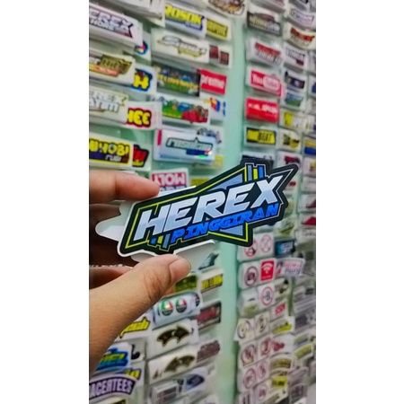 sticker printing HEREX PINGGIRAN