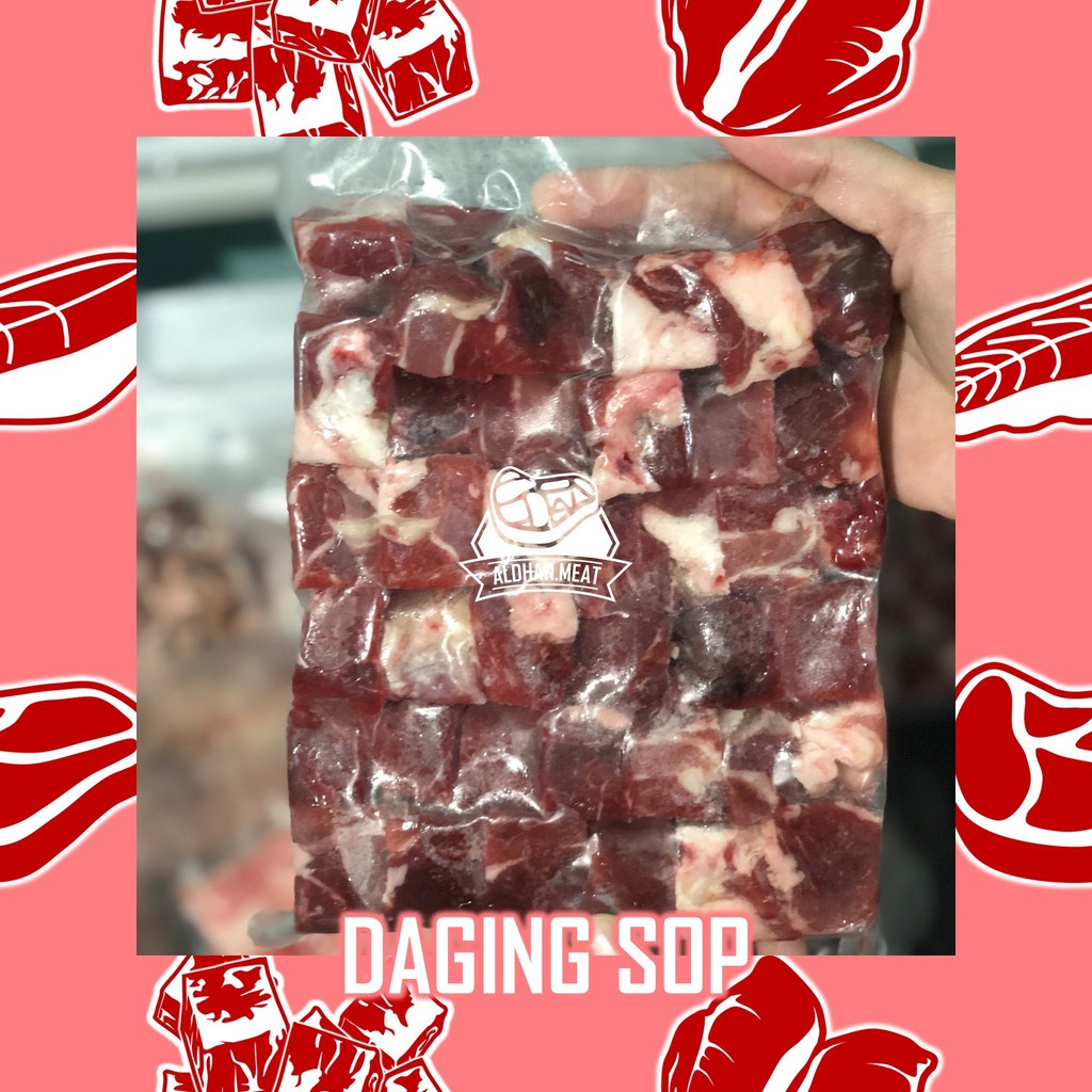 

Daging Sop Premium Quality 500 gram