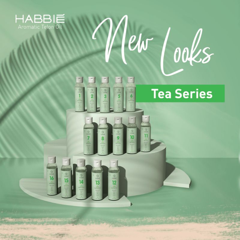 Habbie Aromatic Telon Oil Plus (tea series) No. 12 Bouquet Tea -100ml