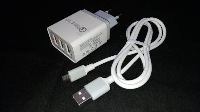 TC Travel Charger Qualcomm 3.0 Ori Fast Charging