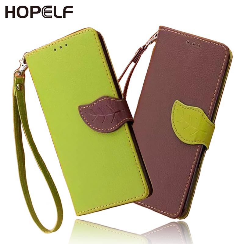 Leaf Clasp PU Leather Case Huawei P8 Lite P10 P9 Lite Phone Wallet Huawei P8 Lite Case P9 P10 Cover