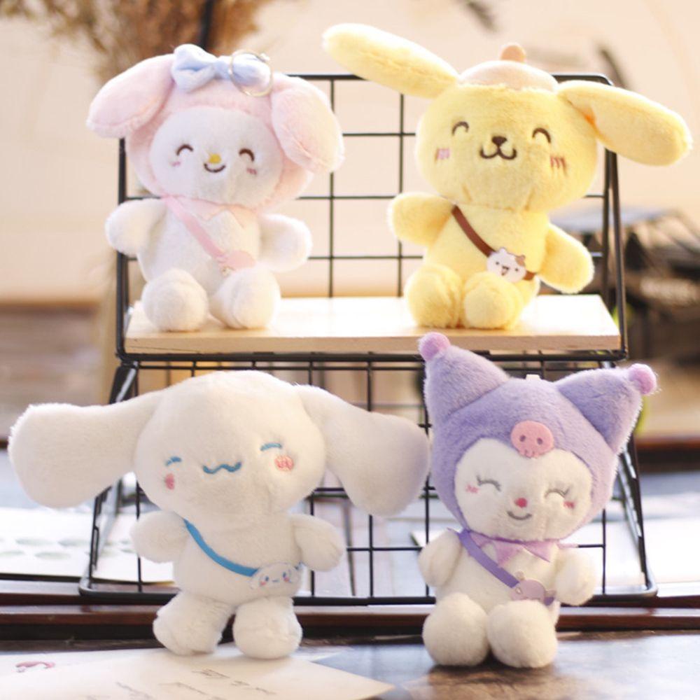 Lanfy Gantungan Kunci Boneka Cinnamoroll Bahan Plush