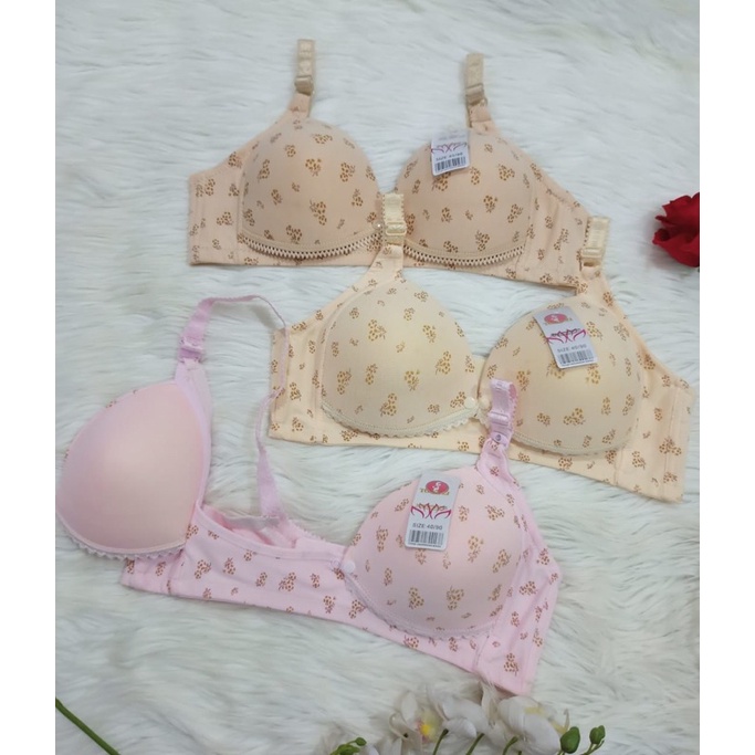 WEN LI  -  Bra BH MENYUSUI Tanpa Busa  Tanpa Kawat /  Bra Maternity / Nursing Bra / WNL 075-7