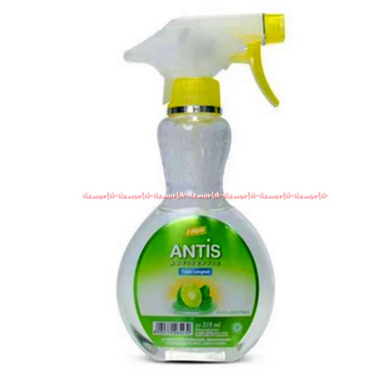 Antis Antiseptic 328ml Anti Kuman Pembersih Tangan Tidak Lengket Spray Antiseptik Serbaguna