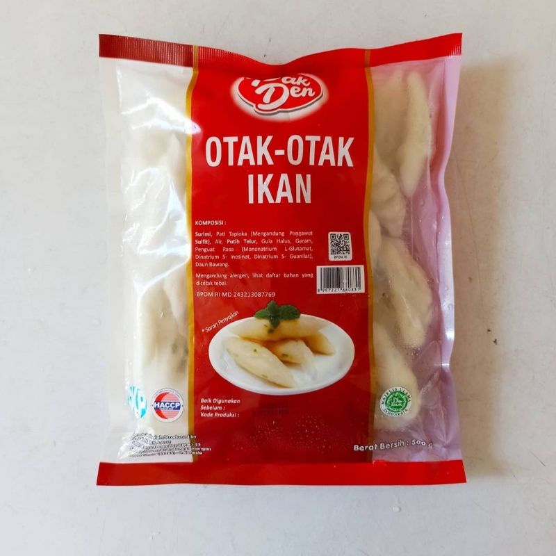 

Pak Den Otak- Otak ikan 500gr