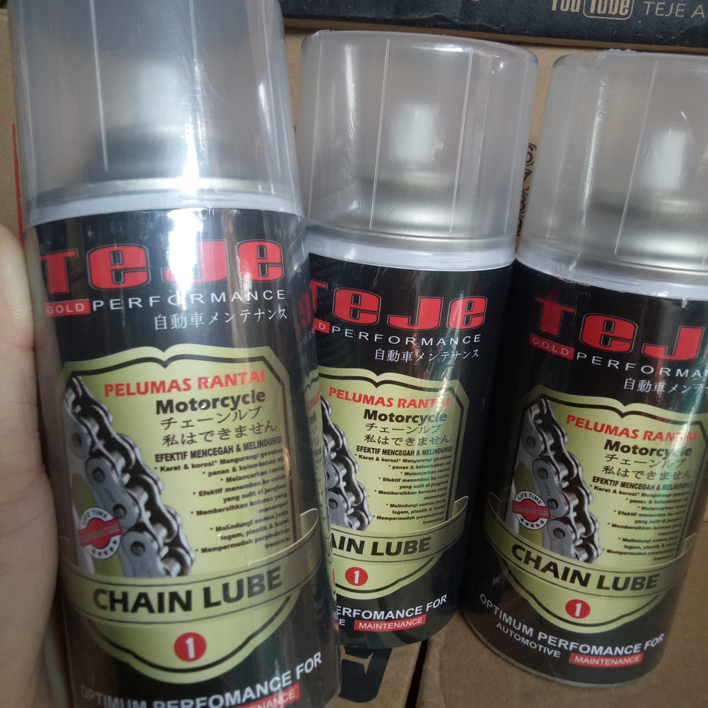 teje pembersih rantai 300cc teje chainlube 300cc