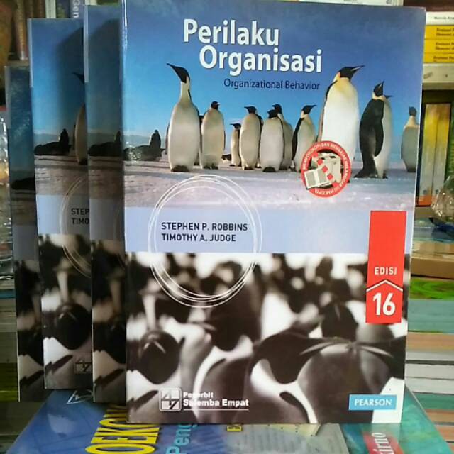 Buku Perilaku Organisasi Organizational Behavior edisi 16 Stephen Robbins /SLM ORIGINAL