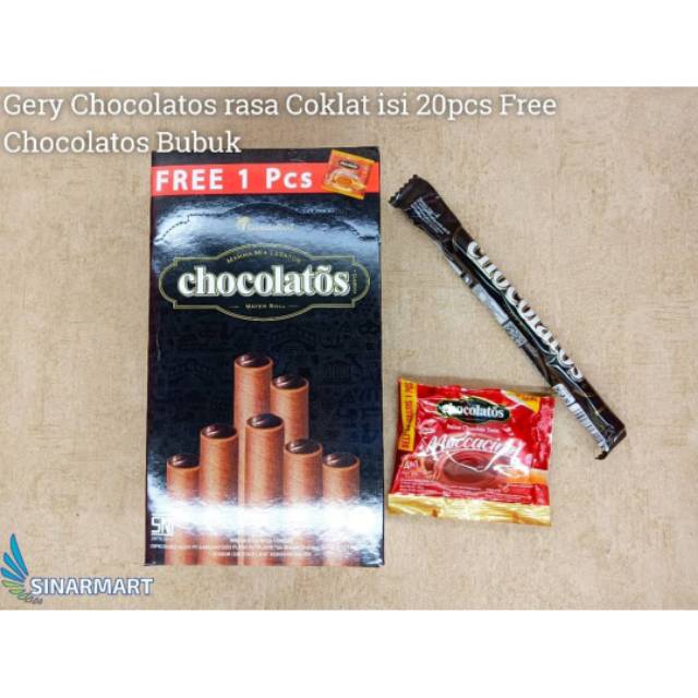 

CHOCOLATOS DARK PACK / BOX ISI 24