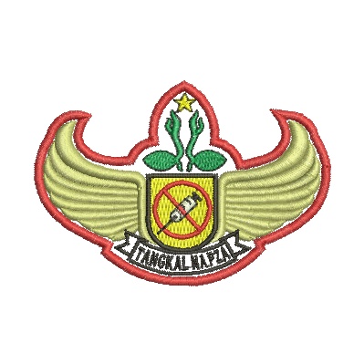 Badge Wing Tangkal Napza (bordir)