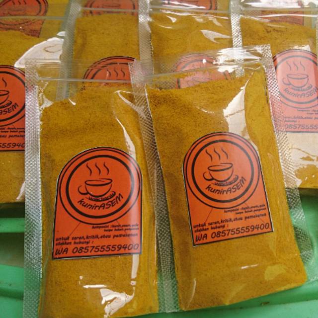 

DIORIZMA kunir asem serbuk 100g