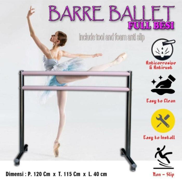 Ready Stock Tumm | Mini Barre Ballet/Besi Peregangan Latihan Balet