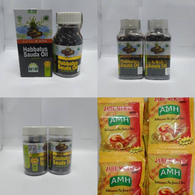 

HABBATUSSAUDA oil. JAHE MERAH AMH