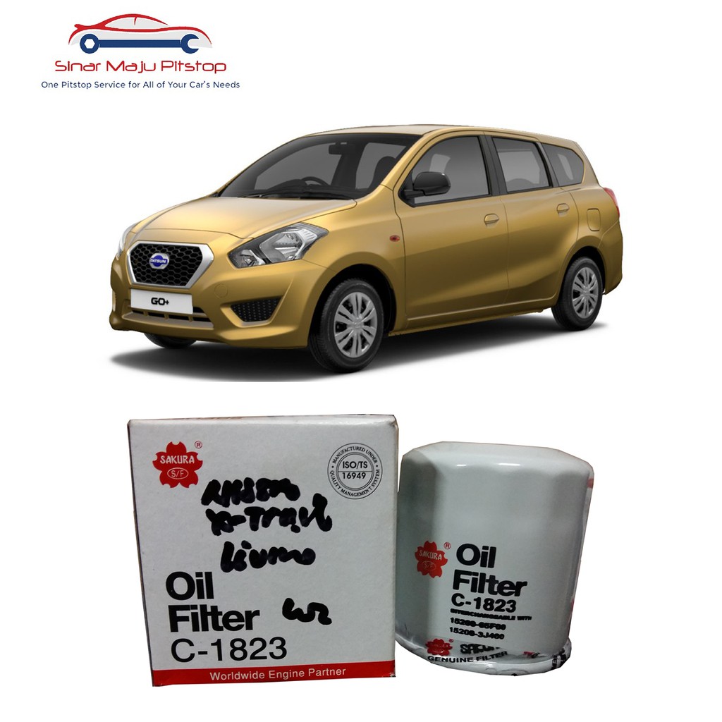 Sakura C-1823 ORIGINAL Filter / Saringan Oli DATSUN GO & GO PANCA HATCHBACK & DATSUN CROSS