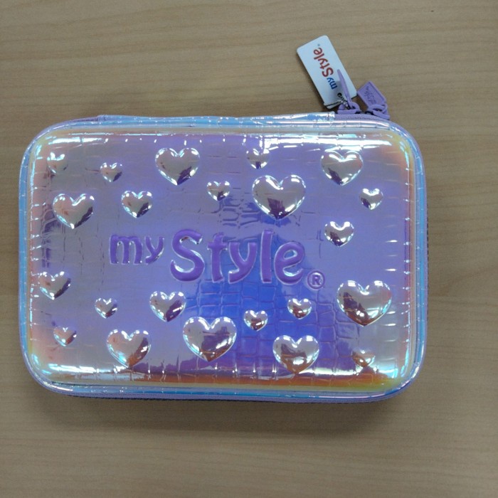 

Sale!!! My Style Hologram Heart Pencil Case Hot Sale