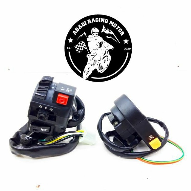 SAKLAR SAKELAR SET KANAN KIRI SHOGUN R 110 SHOGUN 110 NEW SHOGUN NEW 110