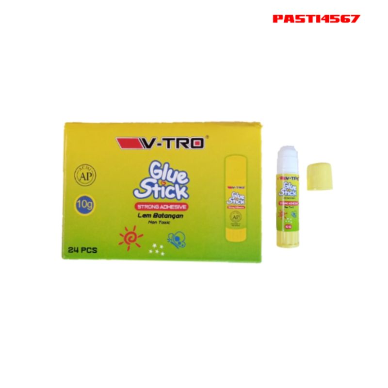 

LEM GLUE STICK V-TRO 10gram@1pcs
