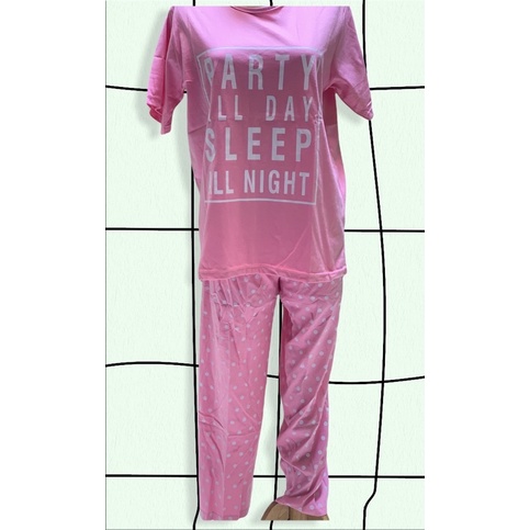 Setelan Kaos Celana Panjang Wanita