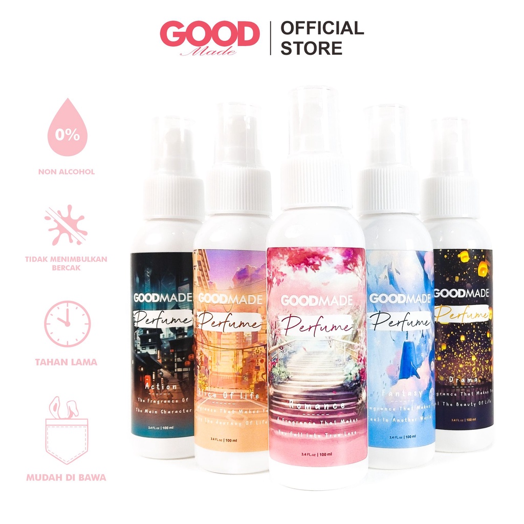 GOOD MADE - Parfume | Non Alcohol Wangi Tahan Lama | Perfume Pria Wanita | COD