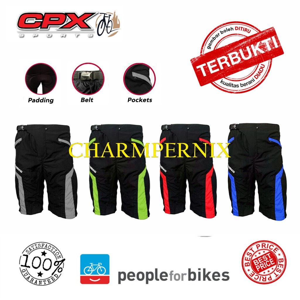  Celana  Sepeda  MTB  Berpadding Busa Shopee  Indonesia