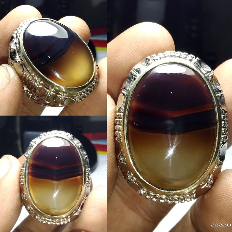 CINCIN BATU AKIK YAMAN JUNDER /JUNJUNG DRAJAT ASLI 100% NATURAL