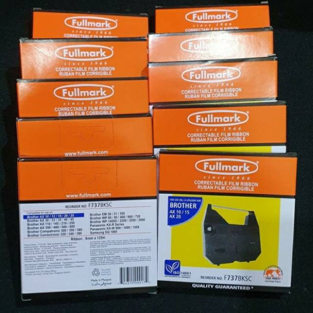 

Pita Mesin Ketik Electrik Fullmark Original F737BKSC