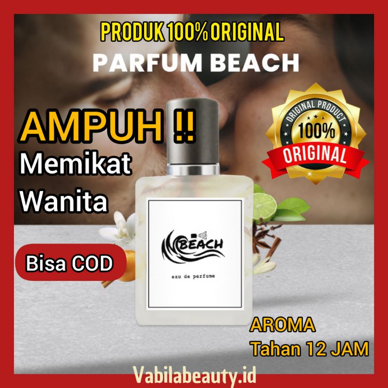 PARFUM PEMIKAT WANITA - BEACH FARFUM PRIA TAHAN LAMA EDP ORIGINAL