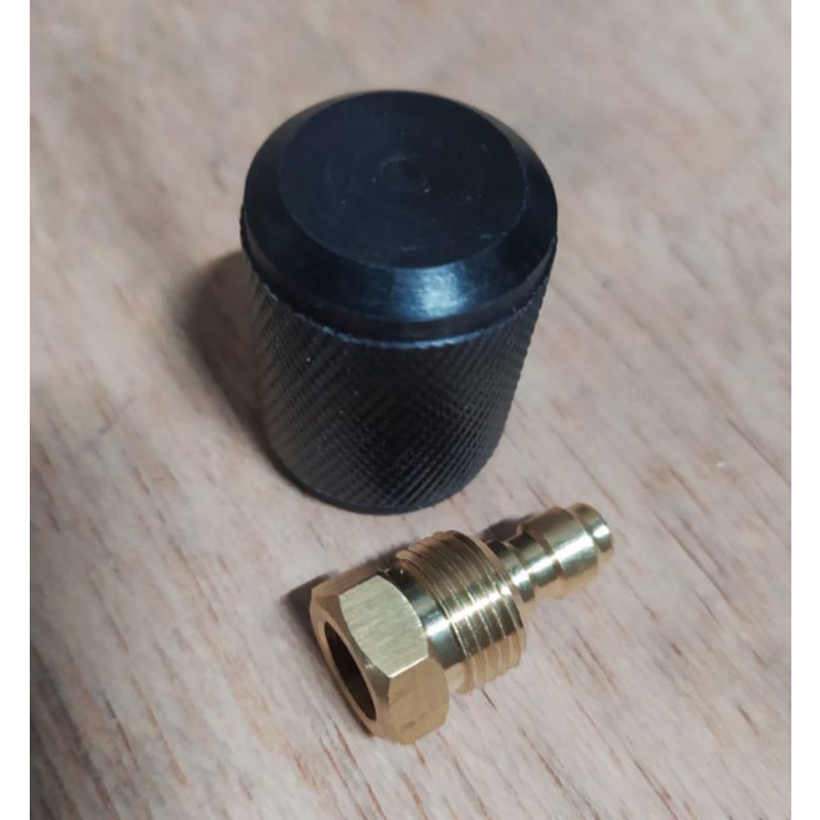 KUPLER JANTAN 1 TSM SERTA TUTUP OD25 COCOK UNTUK GEJLUK DAN PCP MURAH