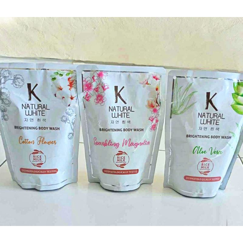 K Natural Bodywash White 450 ML