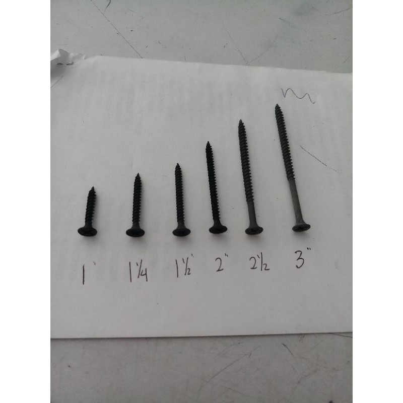 Sekrup gypsum. sekrup baja hitam. sekrup plafon. sekrup ulir