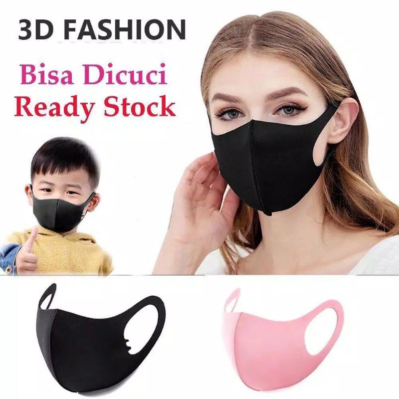 Masker scuba premium anak dan dewasa masker kain non medis bisa dicuci ulang