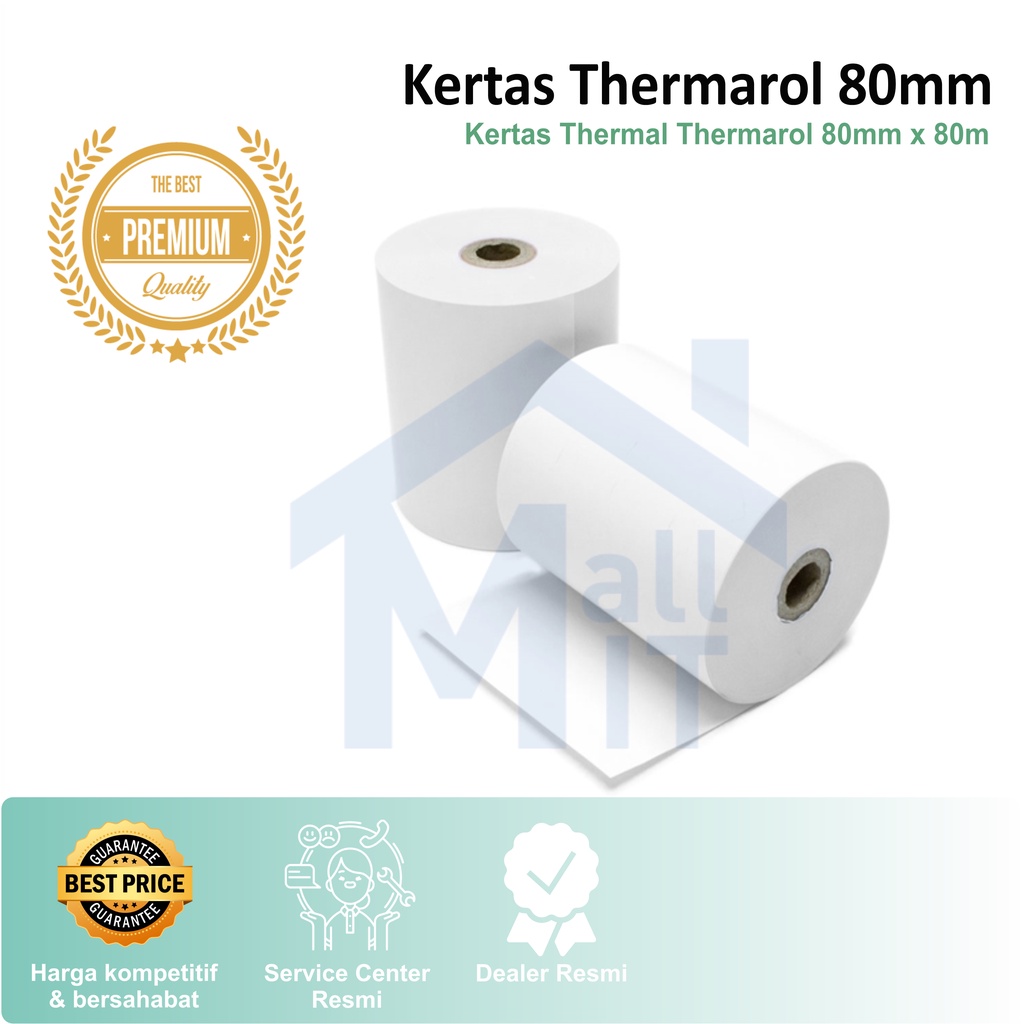 Kertas Thermal paper 80 mm x 80 m TM-T82X TMT82X TM-T82 HIGH QUALITY