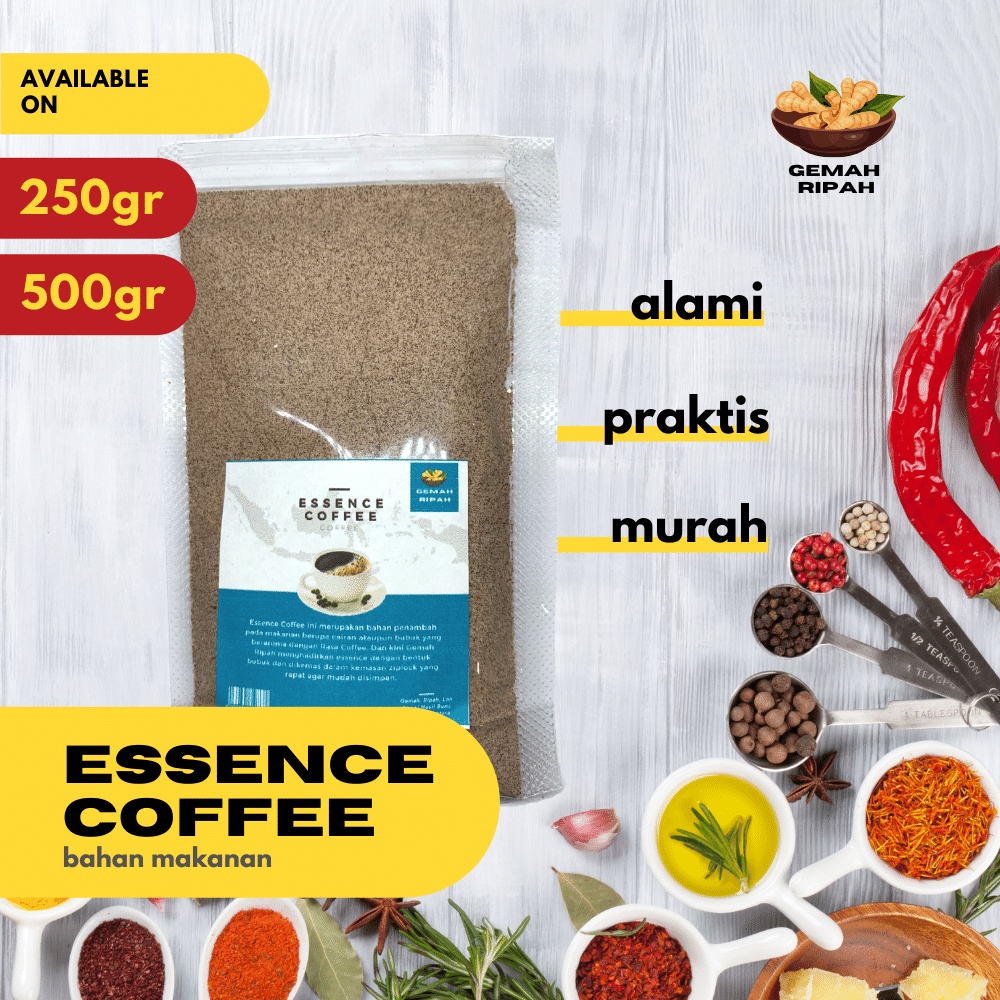 

Essence Kopi 250gram 500gram 1kg Kopi Bubuk Kopi Premium Essence Essen Coffee Flavor Flavour Topping Donat Toping Minuman Kekinian Bahan Pembuat Kue Essence Kue Extract Powder Premium Essen Flavor Minuman Premium Coffee Vla Puding
