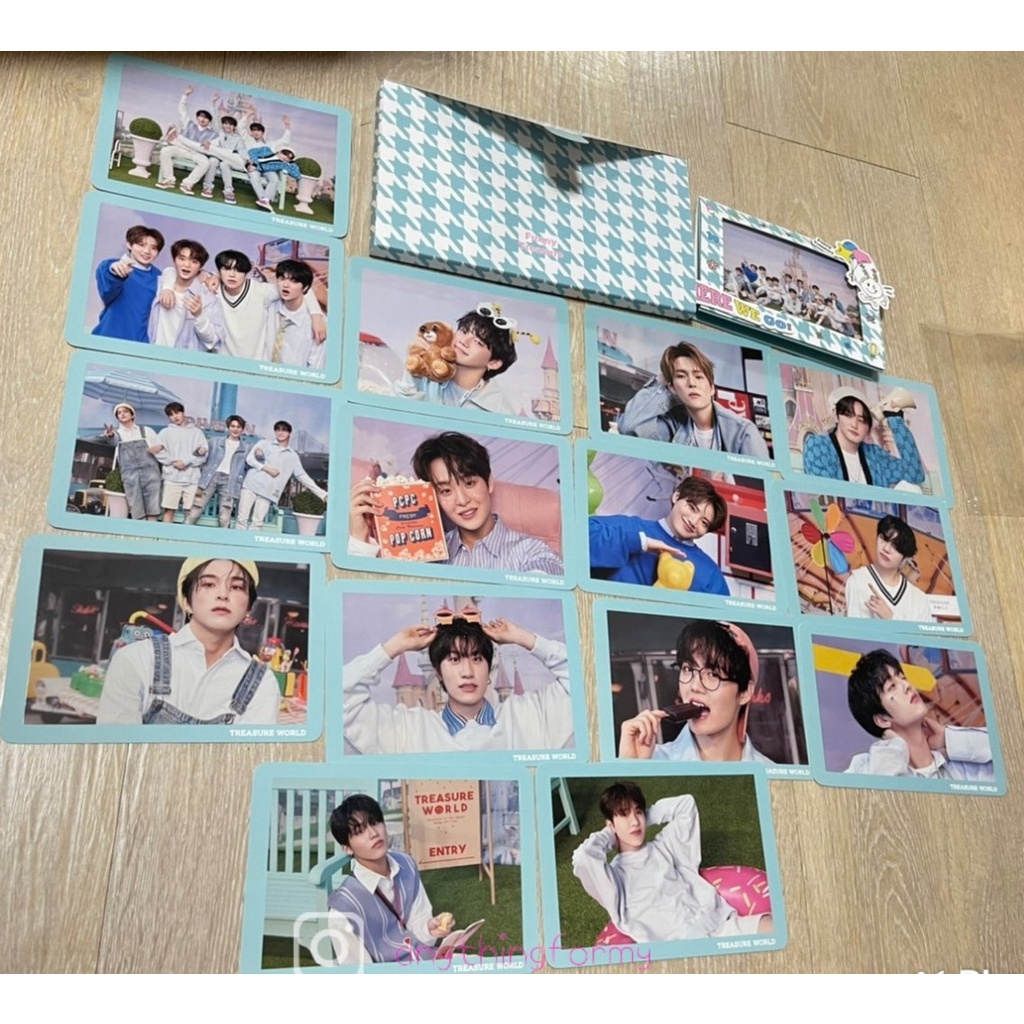 [READY STOCK] SHARING PC PHOTO STAND TREASURE WORLD Hyunsuk Haruto Junkyu Jihoon Asahi Jeongwoo