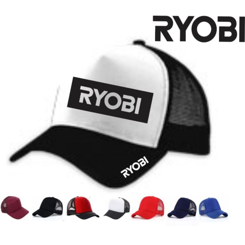 Topi RYOBI topi mancing topi outdoor pelindung panas