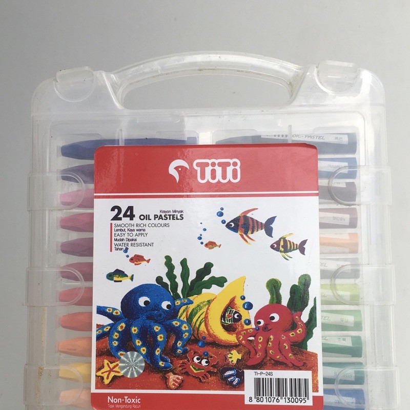 

[new] led crayon - krayon oil pastel 18 warna, 24 warna dan 36 warna titi joyko