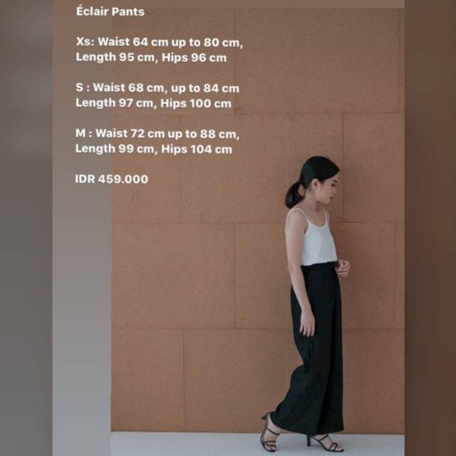 Eunoia Eclair Pants Size M Ready