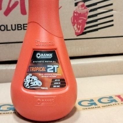➪ OLI 2T / OLI SAMPING MOTOR 2 TAK QRANGE / ORANGE 2T TROPICAL 700 ML ✱
