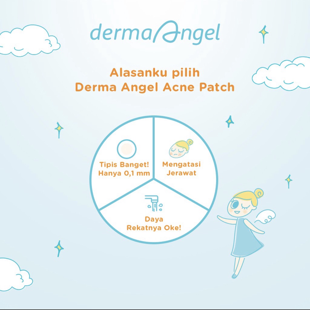 Derma Angel Acne Patch Night 6 - variant 6 Patch BPOM