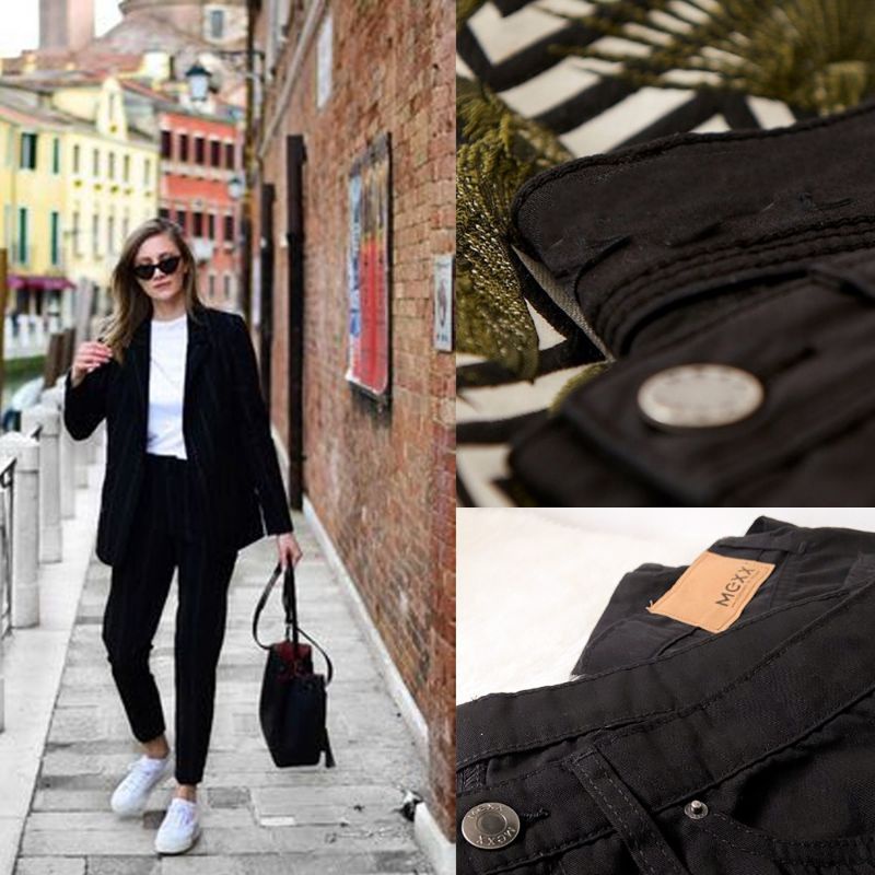 Celana Chinos Mexx Slim Fit Cewek (Celana Kantor Casual Wanita Branded)