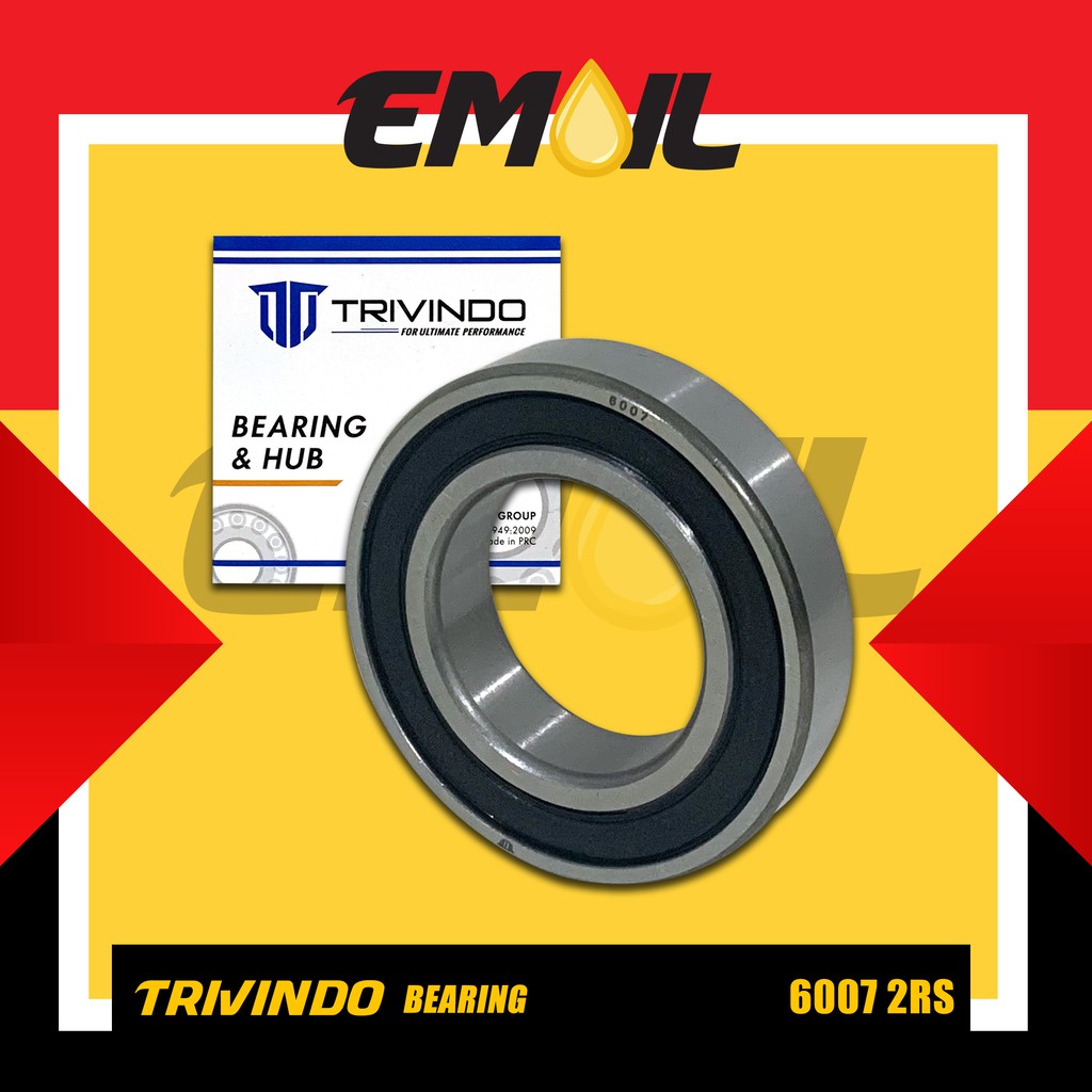 Ball bearing laher 6007 2RS Trivindo