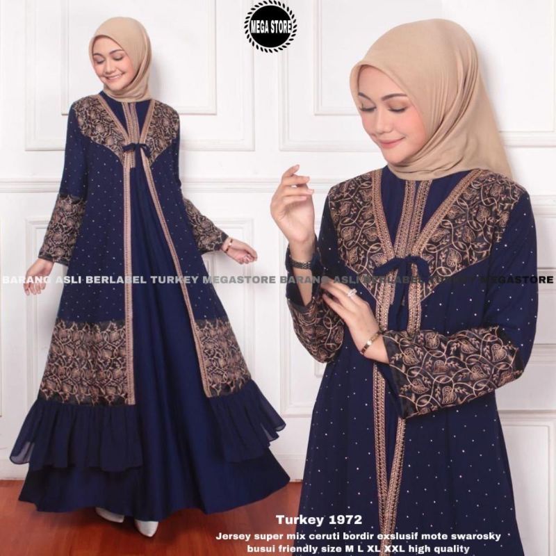 Abaya Turkey Ori Mega Store Abaya Arab Gamis Arab Gamis Turkey