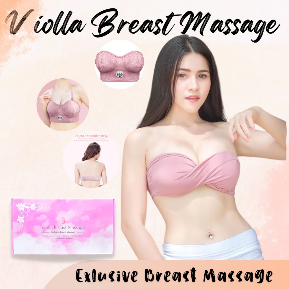 VIOLLA BREAST MASSAGE SMART BREAST - ALAT PEMBESAR & PENGENCANG PAYUDARA TERBAIK