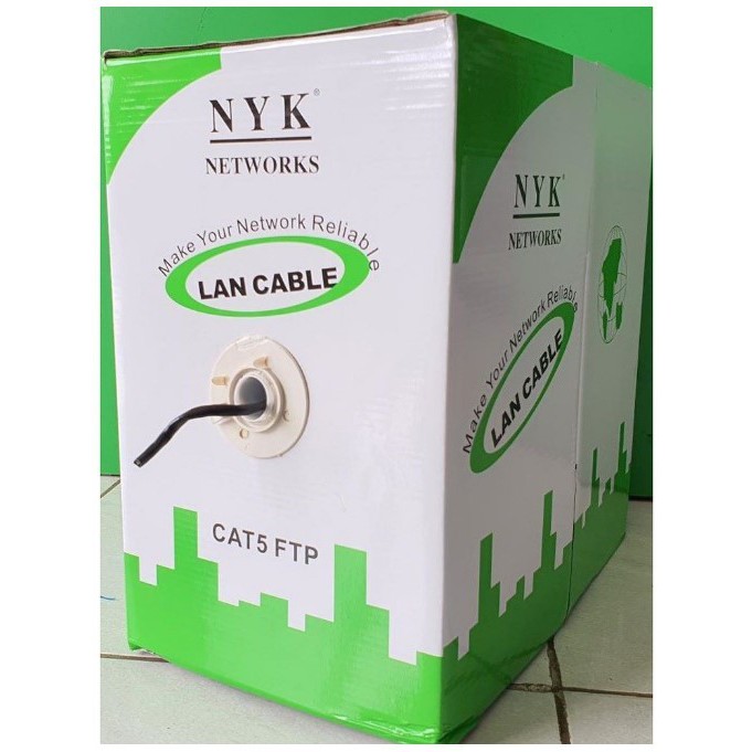 Kabel LAN FTP CAT5 Outdoor 1Roll 305Meter NYK