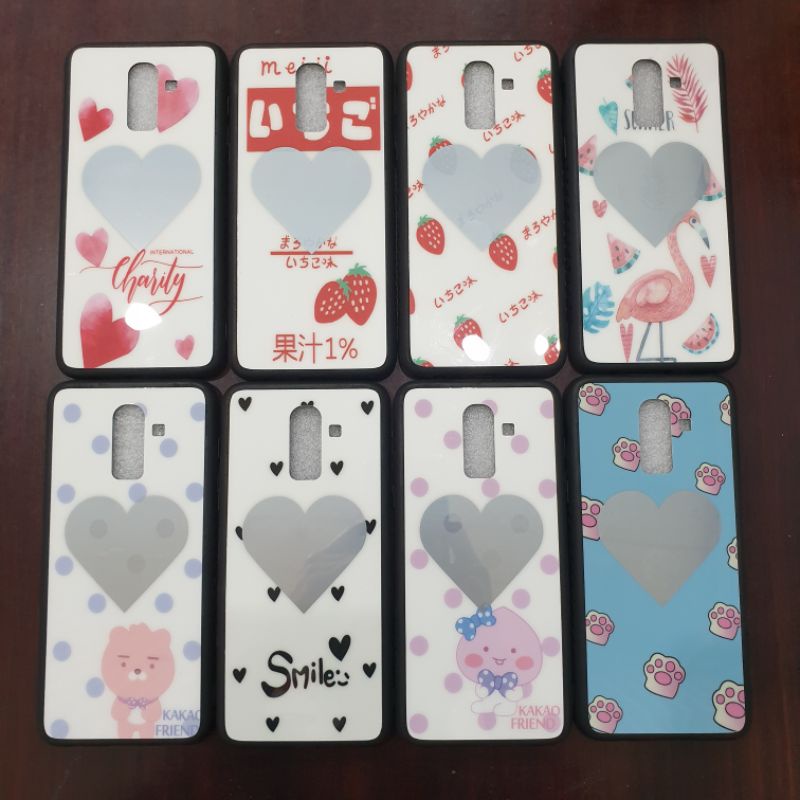SAMSUNG J8 CASE MOTIF HARDCASE FUZE MOTIF CEWEK LUCU SAMSUNG J8